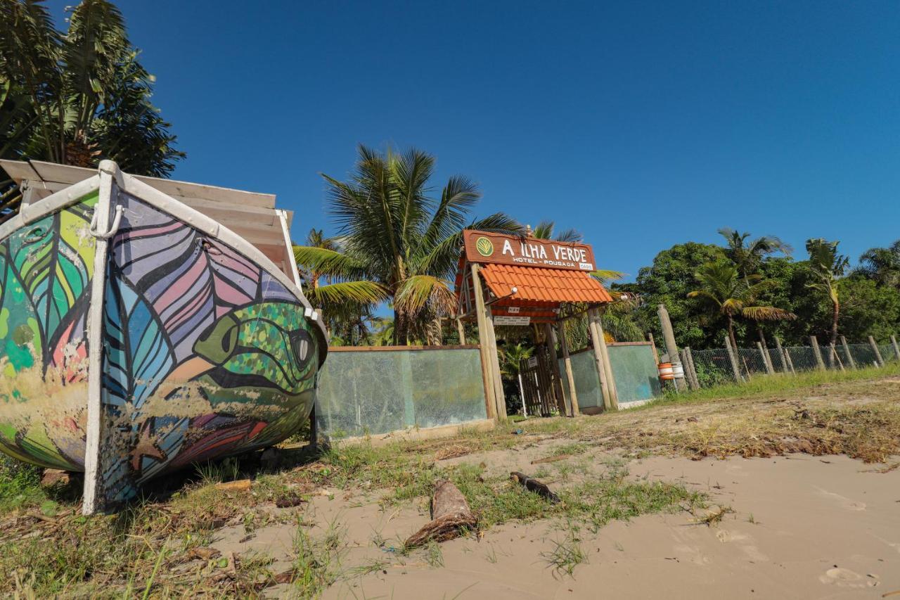 A Ilha Verde Hotel Pousada Na Praia Ilha do Mel Eksteriør bilde